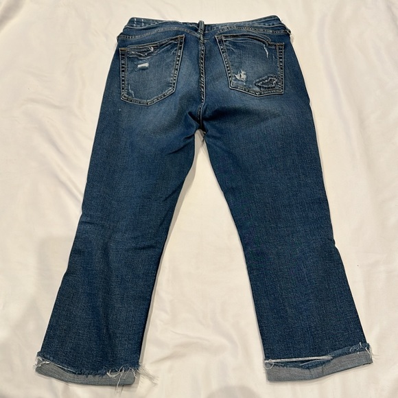 Silver Capri jeans - Picture 2 of 4